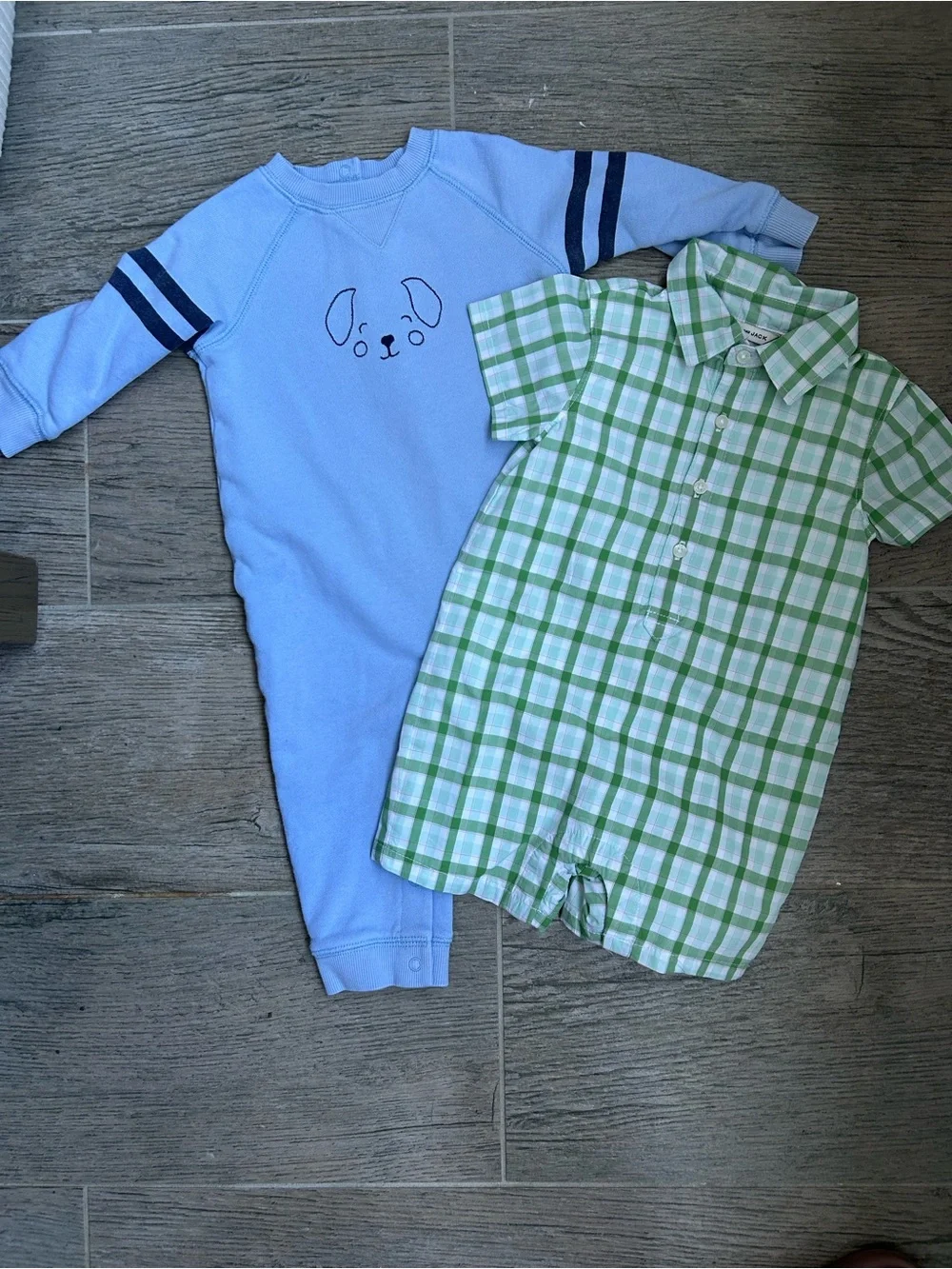 Janie and Jack Baby Clothes 2- piece bundle 6-12M